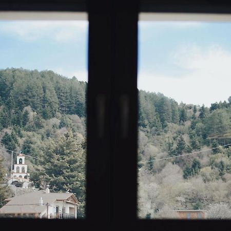 Appartamento Το Σπίτι Της Ευτυχίας Σουίτα Karpenísion Esterno foto