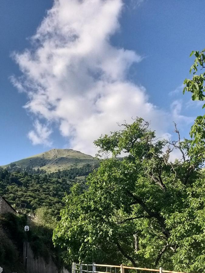 Appartamento Το Σπίτι Της Ευτυχίας Σουίτα Karpenísion Esterno foto